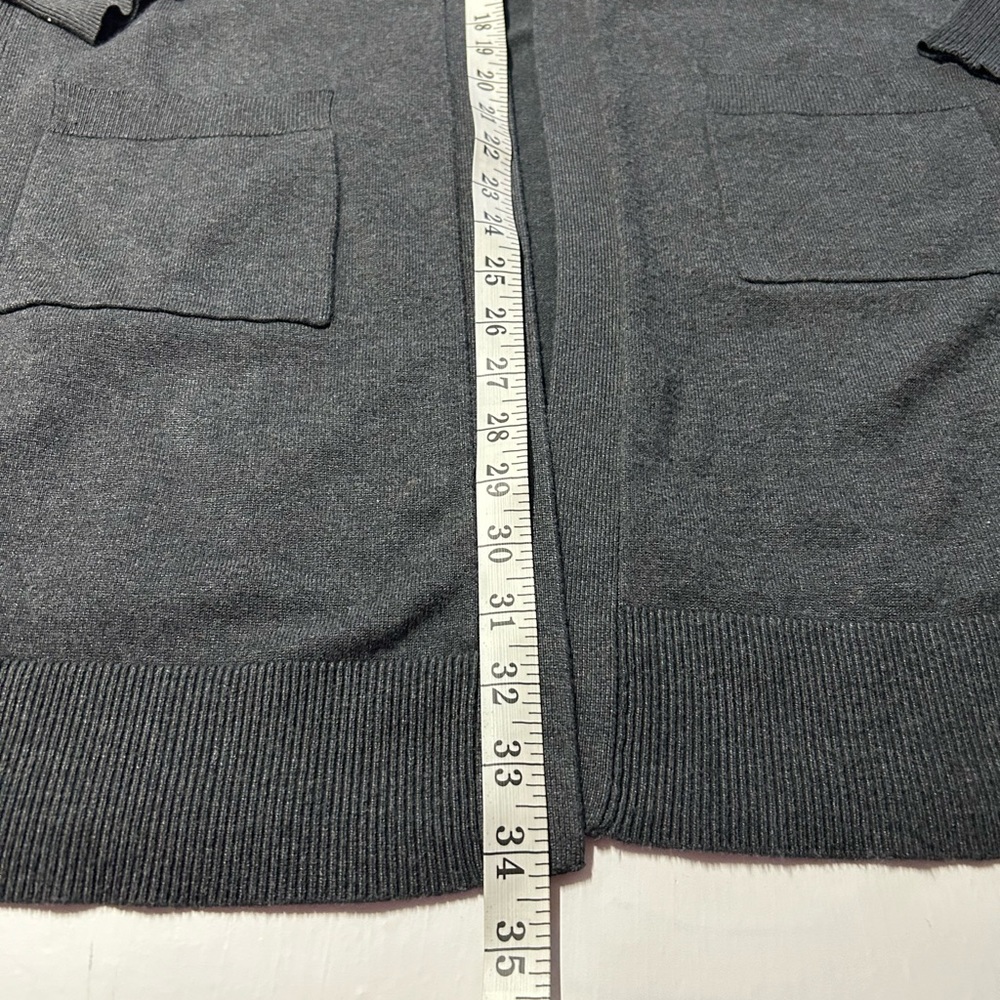 89th and Madison women’s long sleeve cardigan open front sweater with pockets - Picture 10 of 11